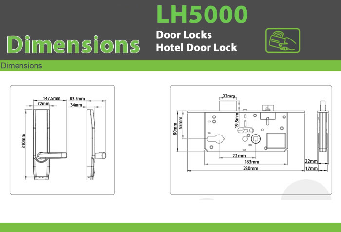 LH5000 Biometric Door Locks